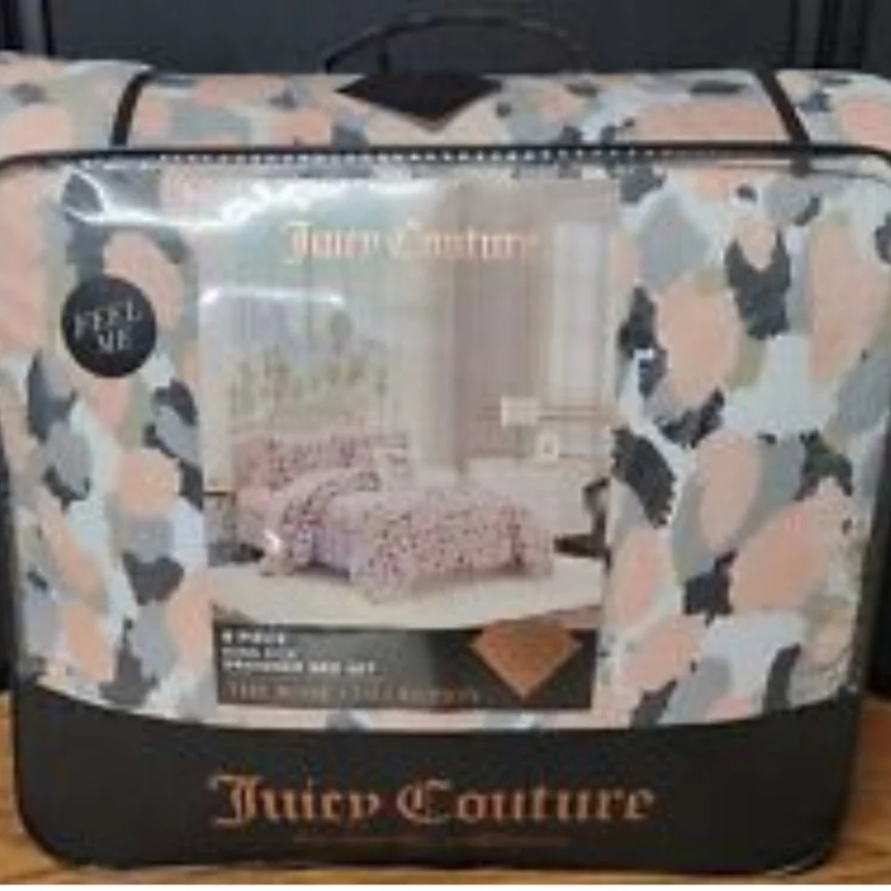 Juicy Couture pillow shams